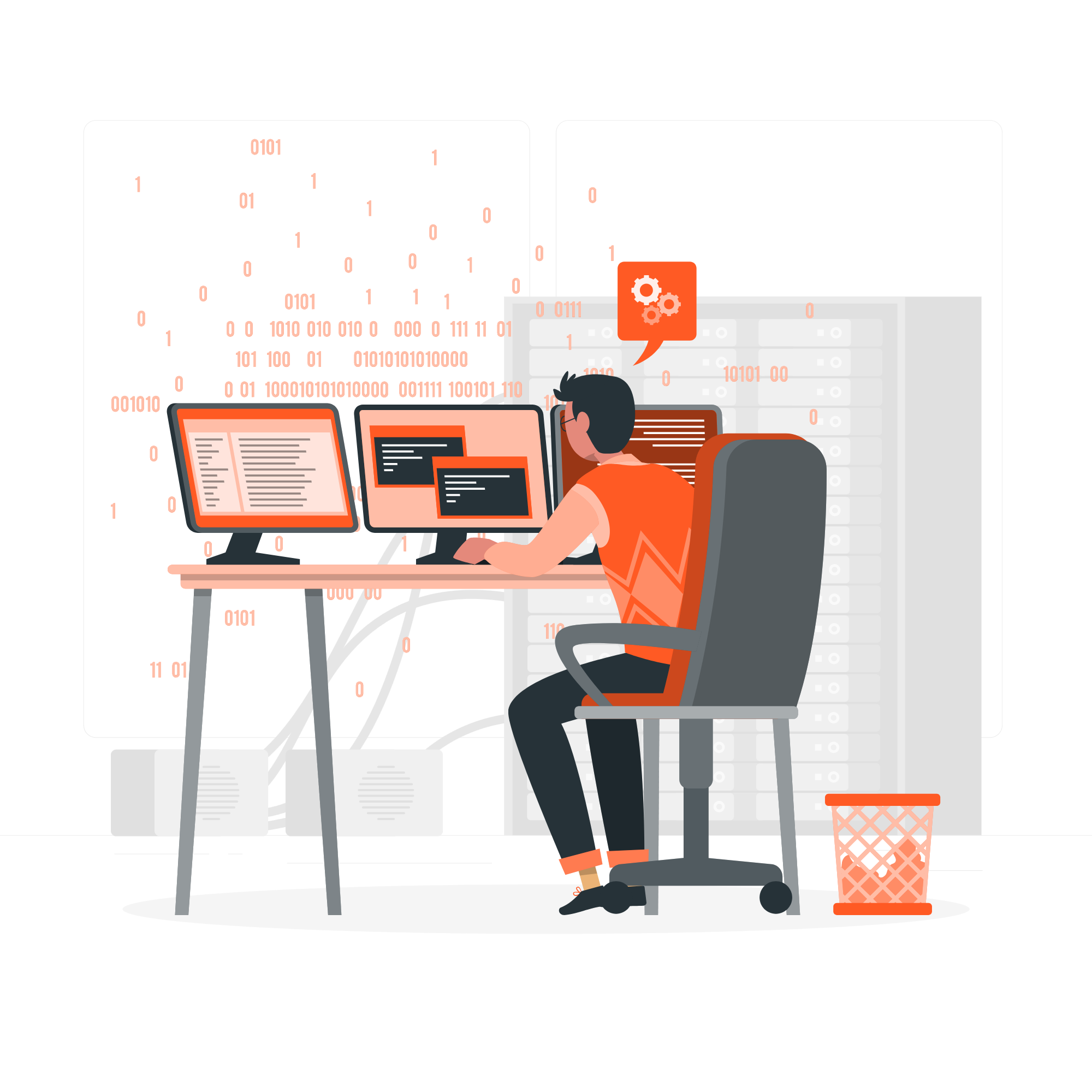 Technology illustrations by Storyset
